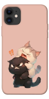 Чехол на Apple iPhone 11 (6.1") Сat and cat фото 1 из 1