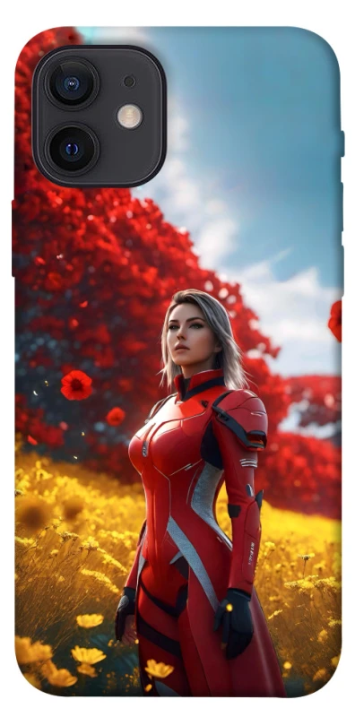 Чохол на Apple iPhone 12 (6.1") Cyber space girl ver.5 фото 1 з 1