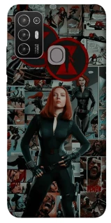 Чохол на ZTE Blade A52 Black Widow фото 1 з 1