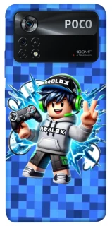 Чохол на Xiaomi Poco X4 Pro 5G Roblox collage ver.6 фото 1 з 1