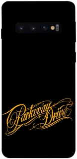 Чехол на Samsung Galaxy S10 Parkway Drive logo фото 1 из 1