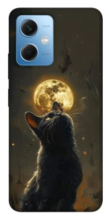 Чехол на Xiaomi Poco X5 5G Кот под луной v2 фото 1 из 1