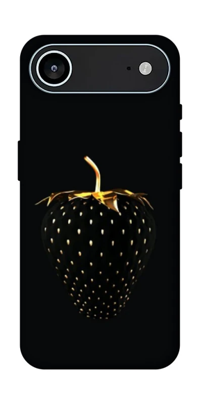 Чохол на Apple iPhone 17 Air (6.5") Чорна полуниця фото 1 з 1