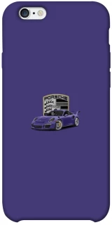 Чехол на Apple iPhone 6/6s plus (5.5") Porsche purple фото 1 из 1