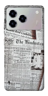 Чехол на ZTE Blade A76 Газеты фото 1 из 1