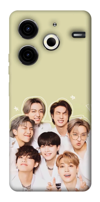 Чохол на TECNO Pova 6 Neo (LI6) BTS v2 фото 1 з 1