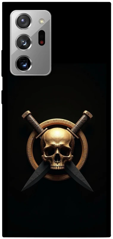 Чехол на Samsung Galaxy Note 20 Ultra Golden Skull фото 1 из 1