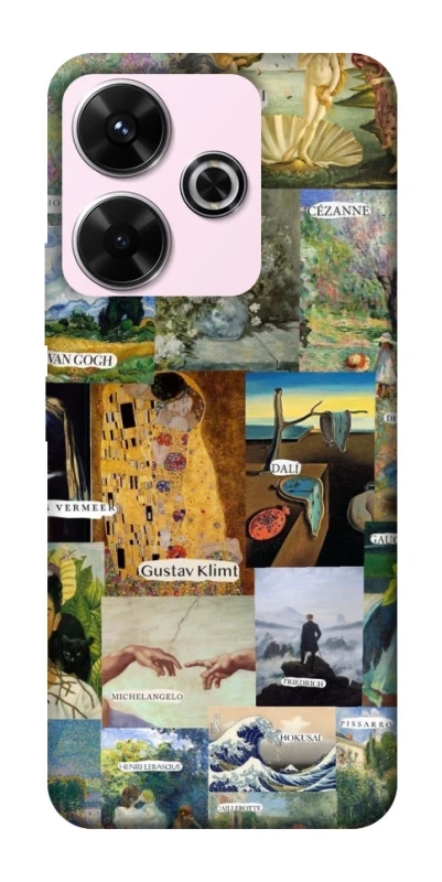 Чехол на Xiaomi Poco M6 4G Art collage ver.8 фото 1 из 1