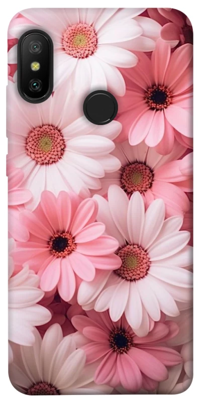 Чохол на Xiaomi Mi A2 Lite / Xiaomi Redmi 6 Pro Рожеві Квіти v2 фото 1 з 1