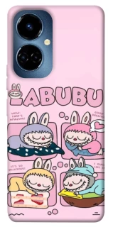 Чехол на TECNO Camon 19 Labubu Dreams Collage фото 1 из 1