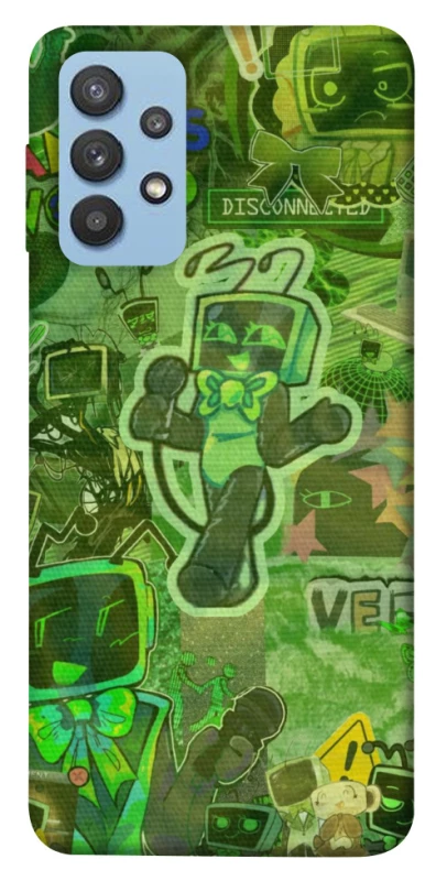 Чохол на Samsung Galaxy M32 Dandysworld tv green theme фото 1 з 1
