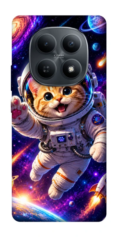 Чехол на Xiaomi Redmi Note 15 4G/5G (EU) Space Cat фото 1 из 1