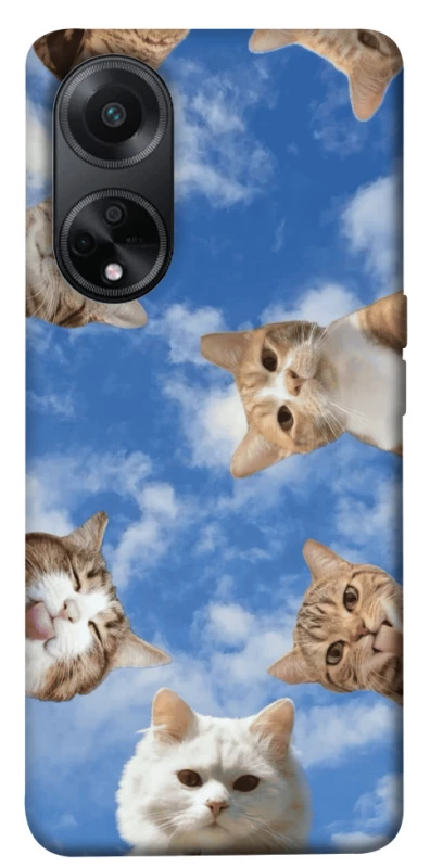 Чехол на Oppo A58 4G Сats фото 1 из 1