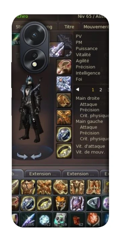 Чехол на Oppo A18 Character Menu ver.1 фото 1 из 1