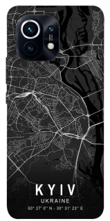 Чехол на Xiaomi Mi 11 Kyiv map фото 1 из 1