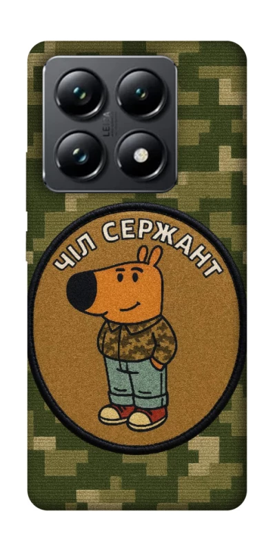 Чохол на Xiaomi 14T Pro Чіл сержант фото 1 з 1