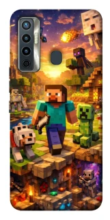 Чохол на TECNO Camon 17 Minecraft v6 фото 1 з 1