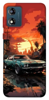 Чохол на Motorola Moto E13 Car at sunset фото 1 з 1