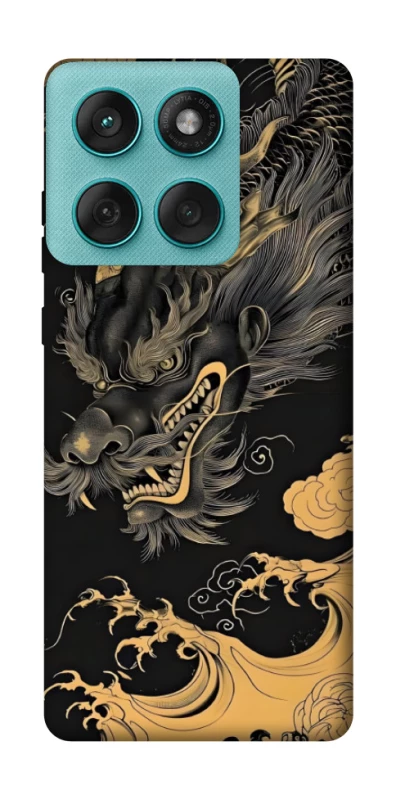 Чохол на Motorola Edge 60 Fusion gold dragon фото 1 з 1