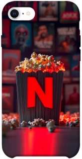 Чехол на Apple iPhone SE (2020) Netflix and popcorn фото 1 из 1