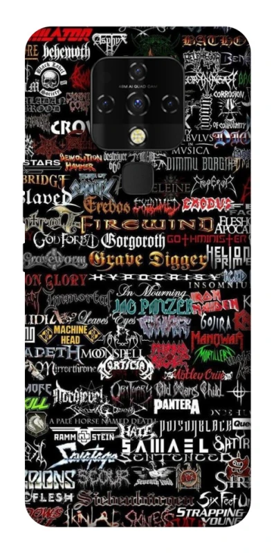 Чехол на TECNO Camon 16 SE My playlist ver.1 фото 1 из 1