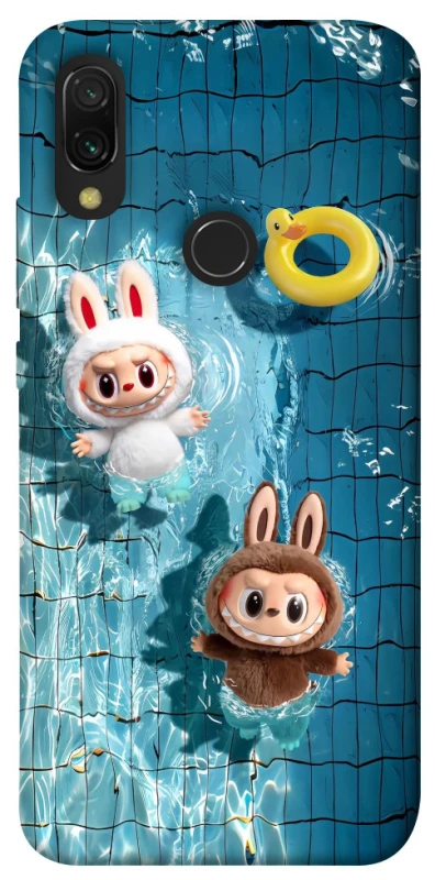 Чохол на Xiaomi Redmi 7 Labubu in the pool фото 1 з 1