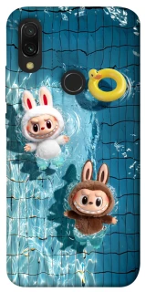 Чохол на Xiaomi Redmi 7 Labubu in the pool фото 1 з 1