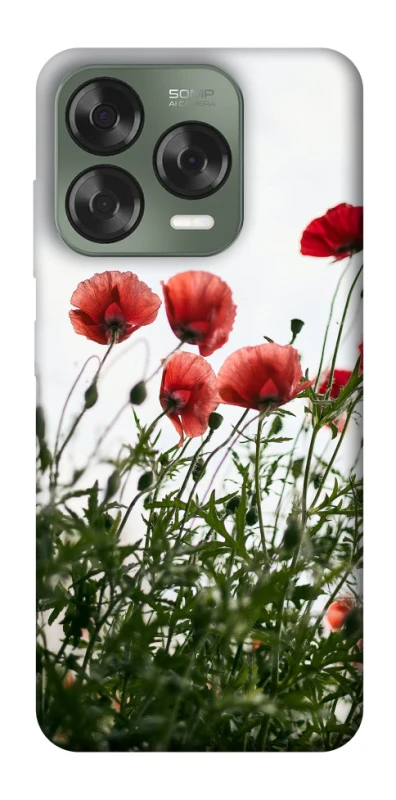 Чохол на ZTE Nubia V70 Design Поле маків фото 1 з 1