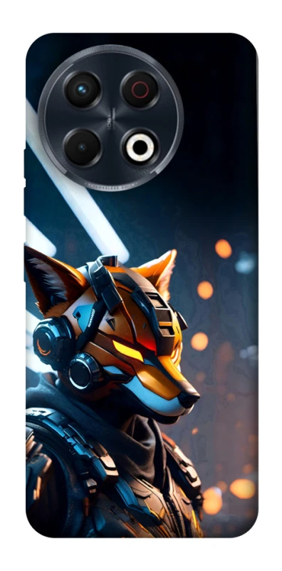 Чехол на TECNO Spark 30 Pro (KL7) Cyber ​​Fox фото 1 из 1