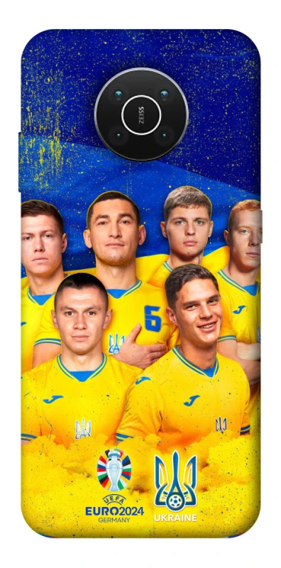 Чехол на Nokia X10 / X20 Сбоная Украины v2 фото 1 из 1