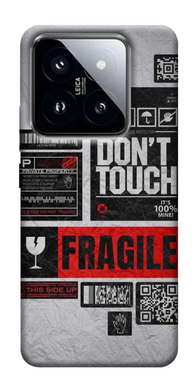 Чохол на Xiaomi 14 Pro Don't touch фото 1 з 1
