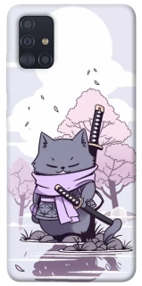 Чохол на Samsung Galaxy A51 Samurai cat фото 1 Чохол на Samsung Galaxy A51 Samurai cat фото 1 з 1