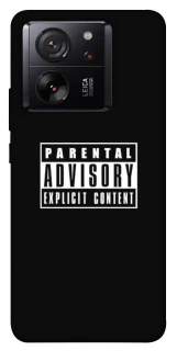 Чохол на Xiaomi 13T Pro Parental Advisory Label фото 1 Чохол на Xiaomi 13T Pro Parental Advisory Label фото 1 з 1
