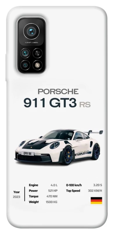 Чохол на Xiaomi Mi 10T Porsche 911 GT3 фото 1 з 1