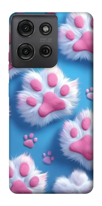 Чохол на Motorola Moto G75 Cat paw фото 1 з 1
