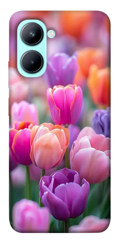 Чохол на Realme C33 Тюльпанове поле фото 1 з 1
