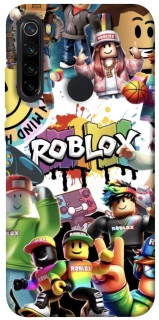 Чехол на Xiaomi Redmi Note 8 Roblox Characters Collage фото 1 из 1