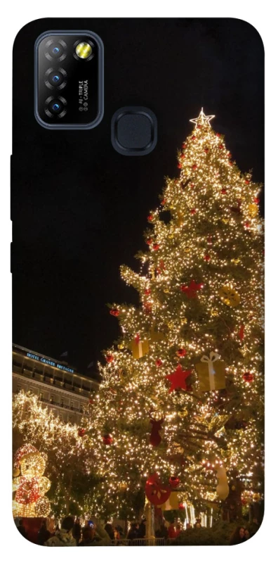 Чехол на Infinix Hot 10 Lite Новогодний v34 фото 1 из 1