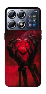 Чехол на Xiaomi POCO X8 Pro Heart in the hands of a skeleton фото 1 из 1