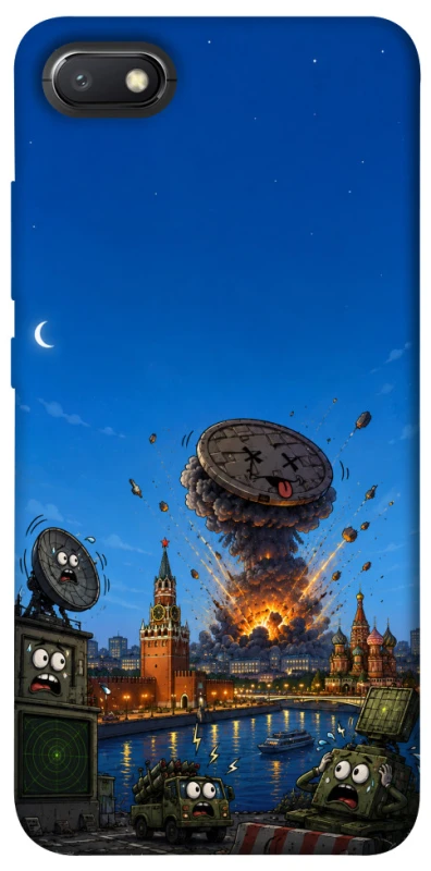 Чехол на Xiaomi Redmi 6A Moscow never sleeps ver.8 фото 1 из 1