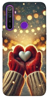 Чехол на Realme 5 Heart in hand фото 1 из 1