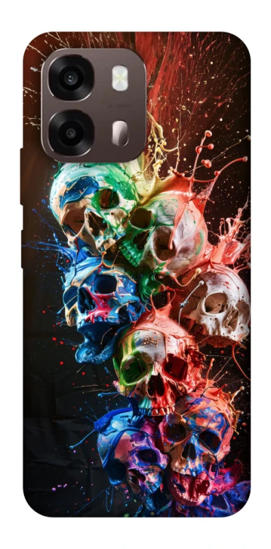 Чохол на Oppo A6 Skulls фото 2 з 2