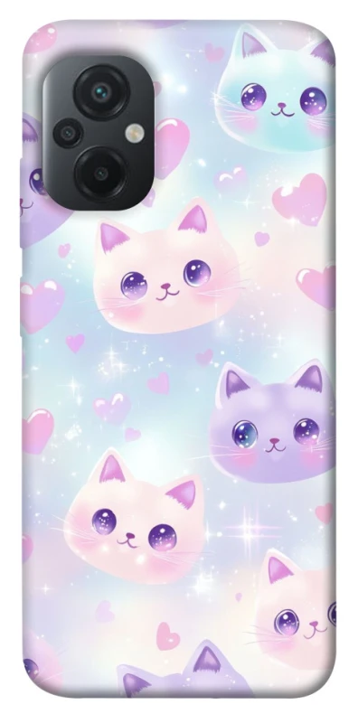 Чехол на Xiaomi Poco M5 Funny Kittens ver.4 фото 1 из 1