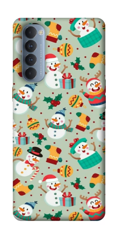 Чохол на Oppo Reno 4 Pro Новорічний v2 фото 1 з 1