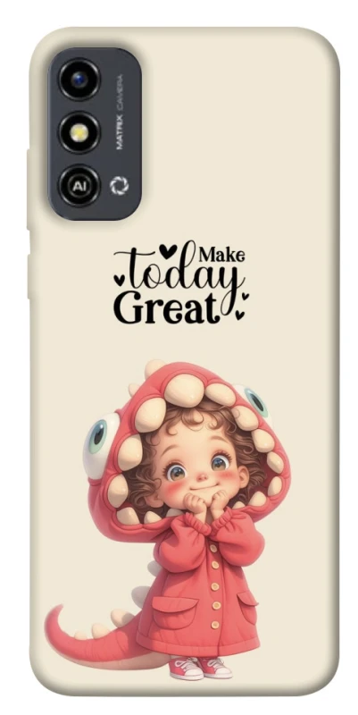 Чехол на ZTE Blade A53 Make today great фото 1 из 1