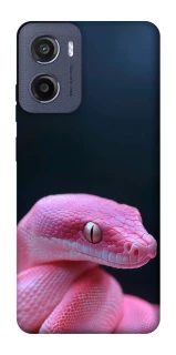 Чохол на Motorola Moto G05 Рожева змія фото 1 з 1