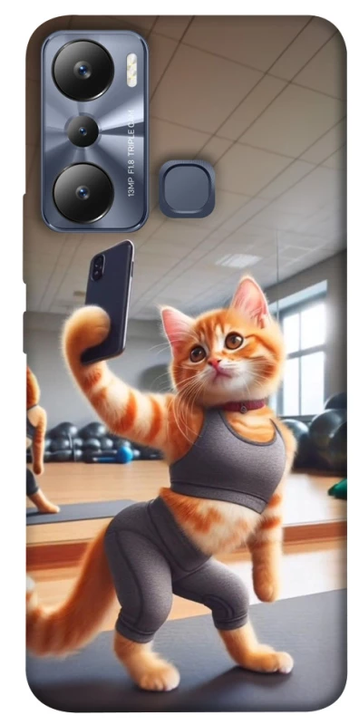 Чехол на Infinix Hot 20i Кошечка фото 1 из 1