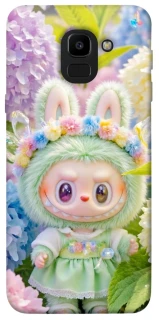 Чехол на Samsung J600F Galaxy J6 (2018) Labubu & Flowers ver.2 фото 1 из 1