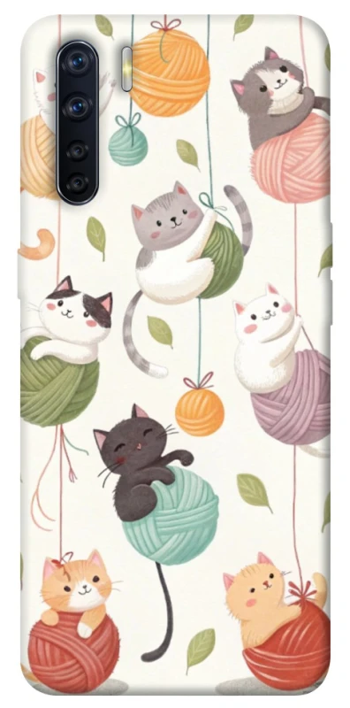 Чохол на Oppo A91 Funny Kittens фото 1 з 1