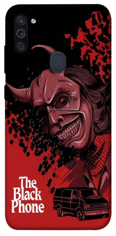 Чехол на Samsung Galaxy M11 The Black Phone фото 1 из 1